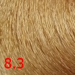 краска для волос Shot born to be colored 8.3 светлый блонд золотистый